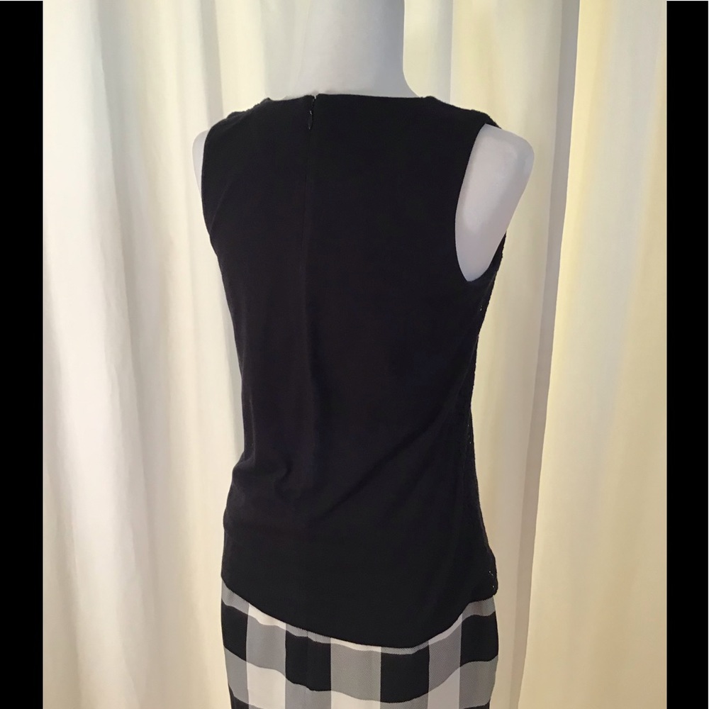 Talbots Black Eyelet Front Shell - Picture 7 of 8